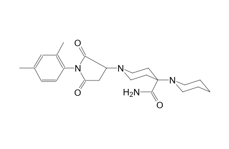 1'-(1-(2,4-dimethylphenyl)-2,5-dioxopyrrolidin-3-yl)-[1,4'-bipiperidine]-4'-carboxamide