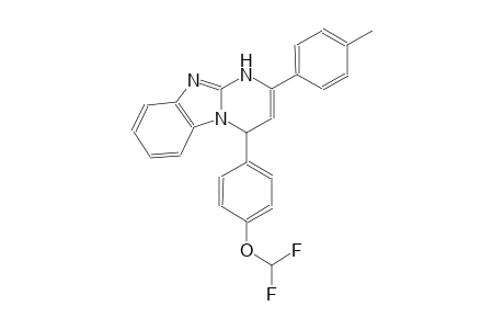 pyrimido[1,2-a]benzimidazole, 4-[4-(difluoromethoxy)phenyl]-1,4-dihydro-2-(4-methylphenyl)-