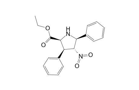 exo-3,5-Diphenyl-2-ethoxycarbonyl-4-nitropyrrolidine