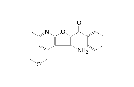 Furo[2,3-b]pyridin-3-amine, 2-benzoyl-4-methoxymethyl-6-methyl-