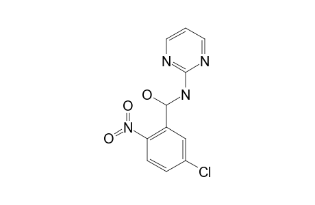 (5-CHLORO-2-NITROPHENYL)-(PYRIMIDIN-2-YLAMINO)-METHANOL