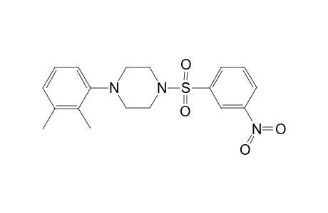 1-(2,3-Dimethylphenyl)-4-[(3-nitrophenyl)sulfonyl]piperazine