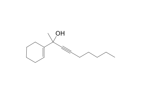 2-(1-Cyclohexenyl)-3-nonyn-2-ol