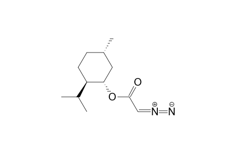 Acetic acid, diazo-, 5-methyl-2-(1-methylethyl)cyclohexyl ester, [1R-(1.alpha.,2.beta.,5.alpha.)]-