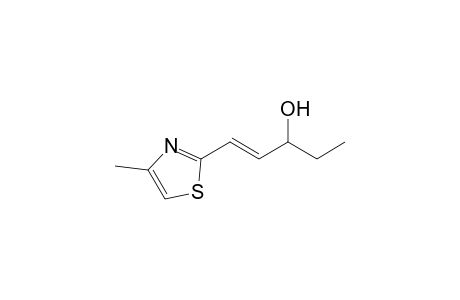 1-(4-Methylthiazol-2-yl)pent-1-en-3-ol