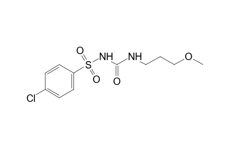 1-(3-methoxypropyl)-3-(p-chlorophenylsulfonyl)urea