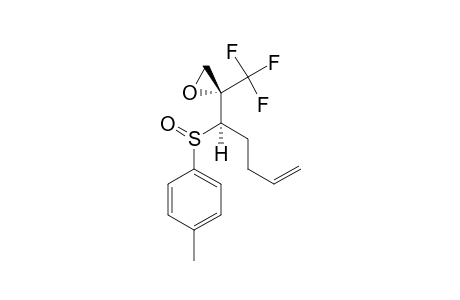 (1'R,2R)-2-TRIFLUOROMETHYL-2-[1'-(4-METHYLPHENYL)-SULFINYL]-PENT-3'-ENYLOXIRANE