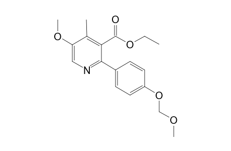 Ethyl 5-methoxy-2-[4'-(methyoxymethyloxy)phenyl]-4-methylnicotinate