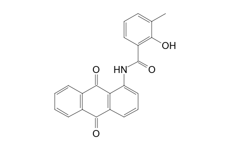 N-(9,10-Dioxo-9,10-dihydro-1-anthracenyl)-2-hydroxy-3-methylbenzamide