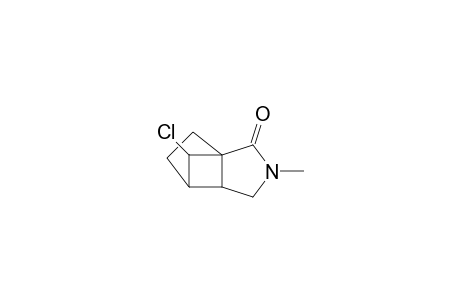 exo-9-Chloro-3-methyl-3-azatricyclo[4.2.1.0(1,5)]nonan-2-one