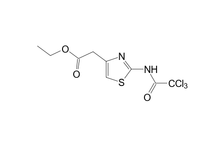 2-(2,2,2-trichloroacetamido)-4-thiazoleacetic acid, ethyl ester