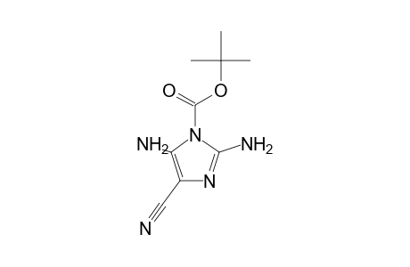 2,5-Diamino-4-cyano-imidazole-1-carboxylic acid, t-butyl ester