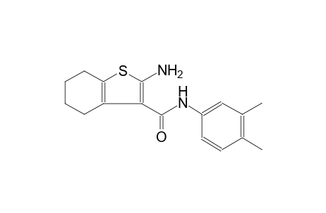 2-amino-N-(3,4-dimethylphenyl)-4,5,6,7-tetrahydro-1-benzothiophene-3-carboxamide