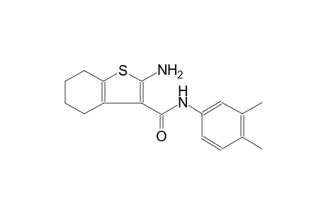 2-amino-N-(3,4-dimethylphenyl)-4,5,6,7-tetrahydro-1-benzothiophene-3-carboxamide