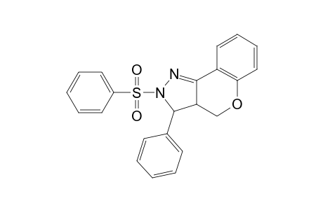 3-phenyl-2-(phenylsulfonyl)-2,3,3a,4-tetrahydro[1]benzopyrano[4,3-c]pyrazole