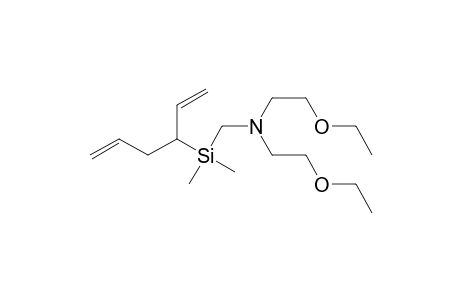 Ethanamine, N-[[(1-ethenyl-3-butenyl)dimethylsilyl]methyl]-2-ethoxy-N-(2-ethoxyethyl)-
