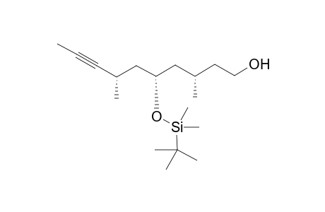 (3S,5S,7S)-5-((tert-Butyldimethylsilyl)oxy)-3,7-dimethyldec-8-yn-1-ol