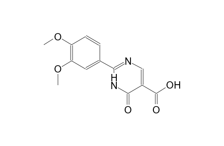 5-pyrimidinecarboxylic acid, 2-(3,4-dimethoxyphenyl)-1,6-dihydro-6-oxo-