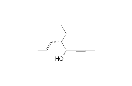 (4R,5S,6E)-5-Ethyl-6-octen-2-yn-4-ol