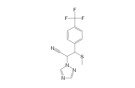 1H-1,2,4-Triazole-1-acetonitrile, alpha-[(methylthio)[4-(trifluoromethyl)phenyl]methyl]-