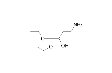 3-Pentanol, 1-amino-4,4-diethoxy-