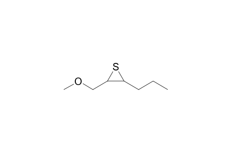2-(Methoxymethyl)-3-propylthiirane