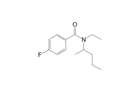 Benzamide, 4-fluoro-N-(2-pentyl)-N-ethyl-