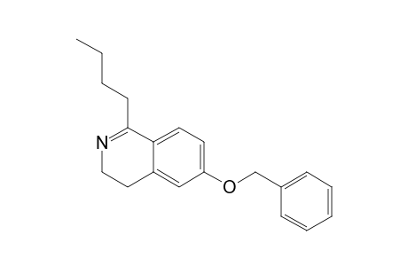 1-BUTYL-6-BENZYLOXY-3,4-DIHYDROISOQUINOLINE