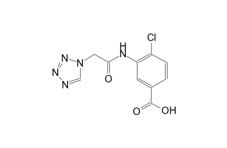 4-chloro-3-[(1H-tetraazol-1-ylacetyl)amino]benzoic acid