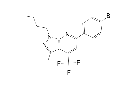 6-(4-bromophenyl)-1-butyl-3-methyl-4-(trifluoromethyl)-1H-pyrazolo[3,4-b]pyridine