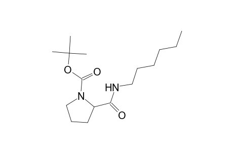 1-pyrrolidinecarboxylic acid, 2-[(hexylamino)carbonyl]-, 1,1-dimethylethyl ester, (2S)-