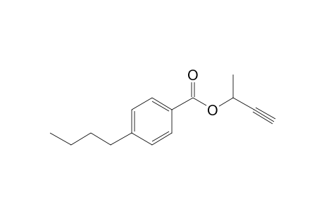 4-Butylbenzoic acid, but-3-yn-2-yl ester