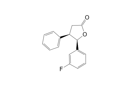 cis-5-(3-Fluorophenyl)-4-phenyltetrahydrofuran-2-one