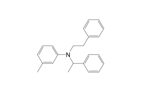 3-Methyl-N-(1-phenylethyl)-N-(2-phenylethyl)aniline