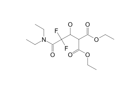DIETHYL-(2-N,N-DIMETHYLCARBAMOYL-2,2-DIFLUORO-1-HYDROXYETHYL)-MALONATE