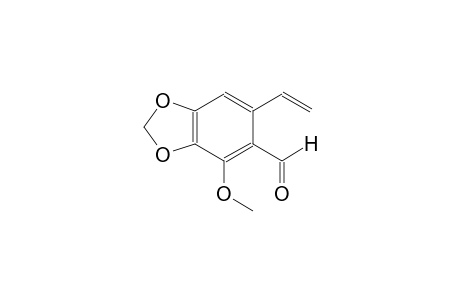 4-methoxy-6-vinyl-1,3-benzodioxole-5-carbaldehyde