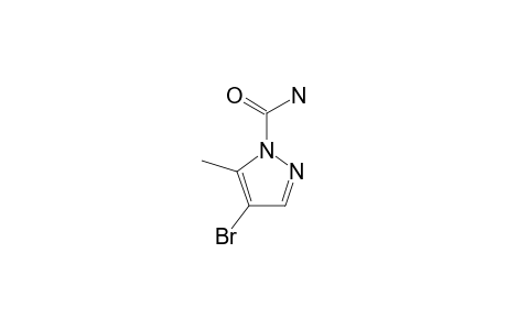 4-bromo-5-methylpyrazole-1-carboxamide
