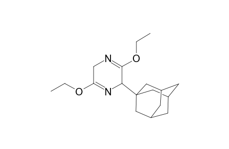 3,6-Diethoxy)-2-(1'-adamantyl)-2,5-dihydropyrazine