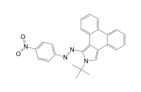 2-tert-Butyl-1-(4-nitrophenyldiazenyl)-2H-dibenz[e,g]isoindole