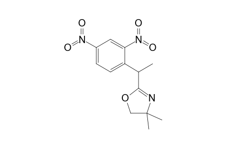 2-[1-(2,4-dinitrophenyl)ethyl]-4,4-dimethyl-2-oxazoline