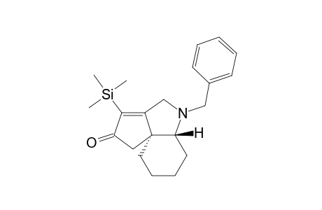 (5aR,9aS)-5-(phenylmethyl)-3-trimethylsilyl-4,5a,6,7,8,9-hexahydro-1H-cyclopenta[c]indol-2-one