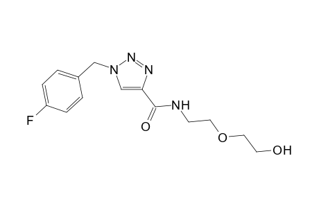 1-(4'-Fluorobenzyl)-1H-(1,2,3)-triazole-N-[2'-(hydroxyethoxy)ethyl]-4-carboxamide