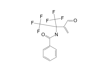 N-[1,1,1-trifluoro-3-formyl-2-(trifluoromethyl)but-3-en-2-yl]benzamide