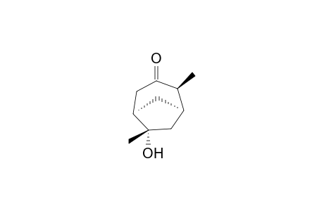 (1R,2S,5R,6S)-6-hydroxy-2,6-dimethylbicyclo[3.2.1]octan-3-one