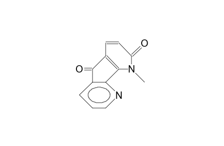 1-Methyl-cyclopenta(2,1-B:3,4-B')dipyridine-2,5-dione