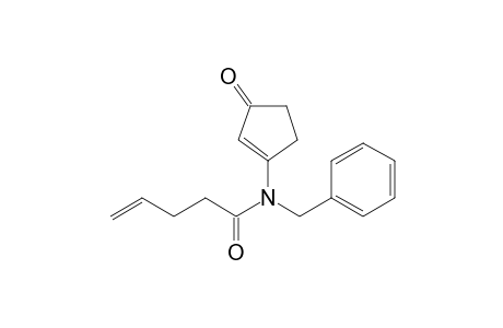 N-Benzyl-N-(3'-oxocyclopent-1'-enyl)pent-4-enamide