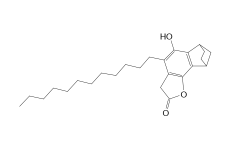 6,9-Methanonaphtho[1,2-b]furan-2(3H)-one, 4-dodecyl-6,7,8,9-tetrahydro-5-hydroxy-