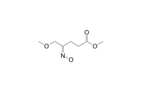 METHYL-(E)-4-(HYDROXYIMINO)-5-METHOXY-PENTANOATE