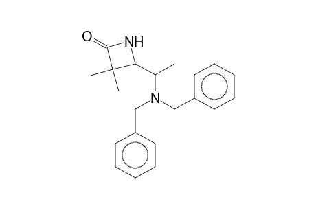 Azetidin-2-one, 3,3-dimethyl-4-[1-(dibenzylamino)ethyl]-