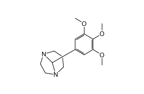 8-(3,4,5-trimethoxyphenyl)-1,5-diazabicyclo[3.2.1]octane